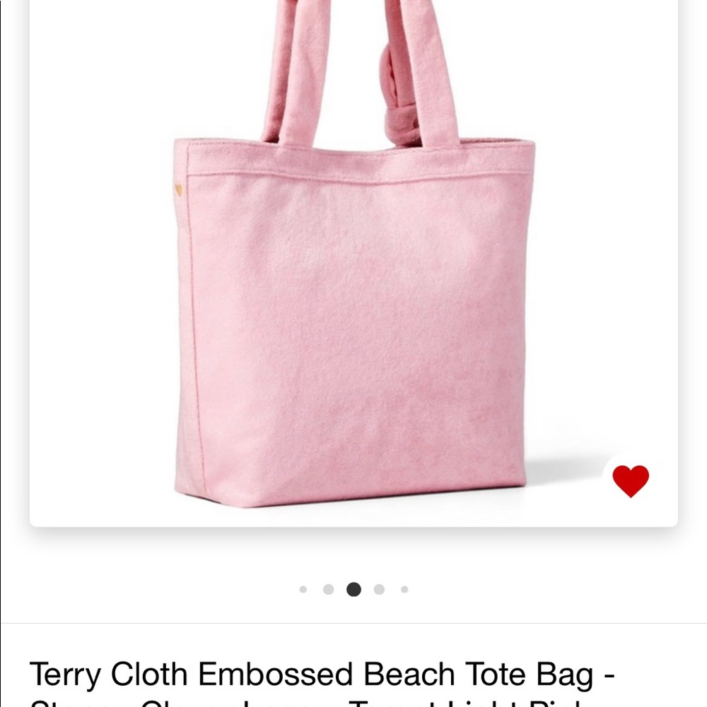 Ready to Ship Stoney Clover Lane x Target Terry Cloth Embossed Beach Tote Bag